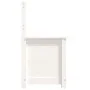 Solid white pine wood bench 80x41x77 cm by vidaXL, Banks - Ref: Foro24-823550, Price: 114,56 €, Discount: %