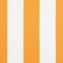 Toldo Retráctil Amarillo y blanco 400 x 200 cm