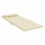 Cojines de silla respaldo alto 6 uds tela Oxford color crema de vidaXL, Cojines para sillas y sofás - Ref: Foro24-361882, Pre...