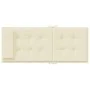 Stuhlkissen mit hoher Rückenlehne 6 Stück cremefarbener Oxford-Stoff von vidaXL, Kissen für Stühle und Sofas - Ref: Foro24-36...