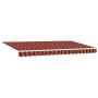 Toldo Retráctil Manual Rayas Multicolor 400x200 cm tela