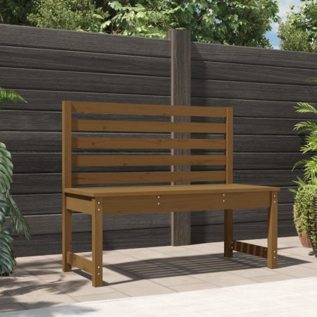 Gartenbank aus massivem Kiefernholz honigbraun 109 cm von vidaXL, Gartenbänke - Ref: Foro24-824035, Preis: 95,61 €, Rabatt: %
