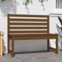 Gartenbank aus massivem Kiefernholz honigbraun 109 cm von vidaXL, Gartenbänke - Ref: Foro24-824035, Preis: 95,61 €, Rabatt: %