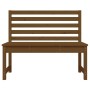 Gartenbank aus massivem Kiefernholz honigbraun 109 cm von vidaXL, Gartenbänke - Ref: Foro24-824035, Preis: 95,61 €, Rabatt: %