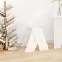 Hocker 2 Stück massives Kiefernholz weiß 40x40x45 cm von vidaXL, Klapphocker und Stühle - Ref: Foro24-823660, Preis: 39,35 €,...
