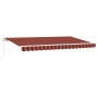 Toldo Retráctil Multicolor 400 x 200 cm Poliéster y Aluminio