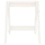 Hocker 2 Stück massives Kiefernholz weiß 40x40x45 cm von vidaXL, Klapphocker und Stühle - Ref: Foro24-823660, Preis: 33,11 €,...