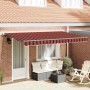 Toldo Retráctil Multicolor 400 x 200 cm Poliéster y Aluminio