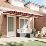 Toldo Retráctil Multicolor 400 x 200 cm Poliéster y Aluminio