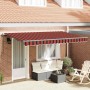 Toldo Retráctil Multicolor 400 x 200 cm Poliéster y Aluminio