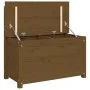 Banco de madera maciza pino marrón miel 80x41x77 cm de vidaXL, Bancos - Ref: Foro24-823552, Precio: 118,46 €, Descuento: %