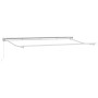 Toldo Retráctil Manual Burdeos 400x200 cm tela
