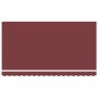 Toldo Retráctil Manual Burdeos 400x200 cm tela