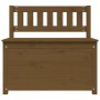 Bank aus massivem Kiefernholz, honigbraun, 80 x 41 x 77 cm von vidaXL, Banken - Ref: Foro24-823552, Preis: 120,19 €, Rabatt: %