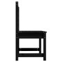 Gartenbank aus massivem schwarzem Kiefernholz, 109 cm von vidaXL, Gartenbänke - Ref: Foro24-824036, Preis: 68,61 €, Rabatt: %