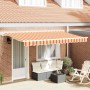 Toldo Retráctil Multicolor 400 x 200 cm Poliéster y Aluminio