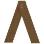 2 solid pine wood stools honey brown 40x40x45 cm by vidaXL, Folding stools and chairs - Ref: Foro24-823662, Price: 31,44 €, D...