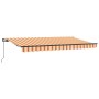 Toldo Retráctil Multicolor 400 x 200 cm Poliéster y Aluminio