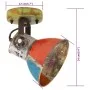 Industrial ceiling/wall lamps 2 units recycled E27 17x24 cm by vidaXL, Lamps - Ref: Foro24-344391, Price: 60,14 €, Discount: %