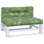 Cushions for pallets 2 units leaf print fabric by vidaXL, Cushions for chairs and sofas - Ref: Foro24-360752, Price: 81,42 €,...