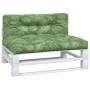 Cushions for pallets 2 units leaf print fabric by vidaXL, Cushions for chairs and sofas - Ref: Foro24-360752, Price: 80,56 €,...