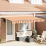 Toldo Retráctil Multicolor 400 x 200 cm Poliéster y Aluminio