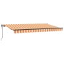 Toldo Retráctil Multicolor 400 x 200 cm Poliéster y Aluminio