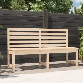 Solid pine wood garden bench 157.5 cm by vidaXL, garden benches - Ref: Foro24-824039, Price: 101,79 €, Discount: %