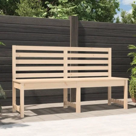 Banco de jardín madera maciza pino 157,5 cm de vidaXL, Bancos de jardín - Ref: Foro24-824039, Precio: 101,60 €, Descuento: %