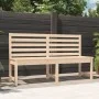 Banco de jardín madera maciza pino 157,5 cm de vidaXL, Bancos de jardín - Ref: Foro24-824039, Precio: 101,60 €, Descuento: %