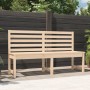 Gartenbank aus massivem Kiefernholz, 157,5 cm von vidaXL, Gartenbänke - Ref: Foro24-824039, Preis: 102,93 €, Rabatt: %