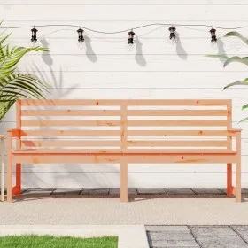 Banco de jardín madera maciza abeto de Douglas 203,5x48x91,5 cm de vidaXL, Bancos de jardín - Ref: Foro24-824079, Precio: 130...