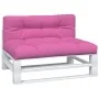 Cojines para sofá de palets 2 piezas tela rosa von vidaXL, Kissen für Stühle und Sofas - Ref: Foro24-360753, Preis: 99,44 €, ...