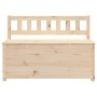 Banco de madera maciza de pino 110x41x76,5 cm de vidaXL, Bancos - Ref: Foro24-823554, Precio: 116,23 €, Descuento: %
