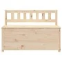Bank aus massivem Kiefernholz, 110 x 41 x 76,5 cm von vidaXL, Banken - Ref: Foro24-823554, Preis: 107,74 €, Rabatt: %