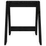 Hocker 2 Einheiten aus massivem schwarzem Kiefernholz 40x40x45 cm von vidaXL, Klapphocker und Stühle - Ref: Foro24-823663, Pr...