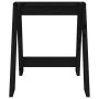 Stools 2 units solid black pine wood 40x40x45 cm by vidaXL, Folding stools and chairs - Ref: Foro24-823663, Price: 31,44 €, D...