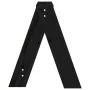 Stools 2 units solid black pine wood 40x40x45 cm by vidaXL, Folding stools and chairs - Ref: Foro24-823663, Price: 31,44 €, D...