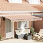 Toldo Retráctil Multicolor 400 x 200 cm Poliéster y Aluminio