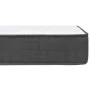 Cama box spring tela gris oscuro 200x200 cm de vidaXL, Camas y somieres - Ref: Foro24-3054715, Precio: 790,55 €, Descuento: %