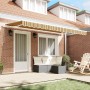 Toldo Retráctil Multicolor 400 x 200 cm Poliéster y Aluminio