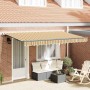 Toldo Retráctil Multicolor 400 x 200 cm Poliéster y Aluminio