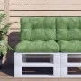 Cushion for pallets, leaf print fabric, 60x40x12 cm by vidaXL, Cushions for chairs and sofas - Ref: Foro24-360576, Price: 21,...