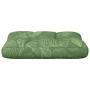 Palettenkissen Stoff Blattdruck 60x40x12 cm von vidaXL, Kissen für Stühle und Sofas - Ref: Foro24-360576, Preis: 23,55 €, Rab...