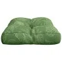 Cushion for pallets, leaf print fabric, 60x40x12 cm by vidaXL, Cushions for chairs and sofas - Ref: Foro24-360576, Price: 21,...