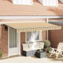 Toldo Retráctil Multicolor 400 x 200 cm Poliéster y Aluminio
