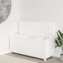 Banco de madera maciza de pino blanco 110x41x76,5 cm de vidaXL, Bancos - Ref: Foro24-823555, Precio: 139,92 €, Descuento: %