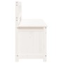 Banco de madera maciza de pino blanco 110x41x76,5 cm de vidaXL, Bancos - Ref: Foro24-823555, Precio: 129,23 €, Descuento: %