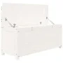 Banco de madera maciza de pino blanco 110x41x76,5 cm de vidaXL, Bancos - Ref: Foro24-823555, Precio: 139,92 €, Descuento: %
