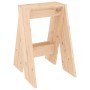Hocker 2 Einheiten aus massivem Kiefernholz 40x40x60 cm von vidaXL, Klapphocker und Stühle - Ref: Foro24-823664, Preis: 49,39...